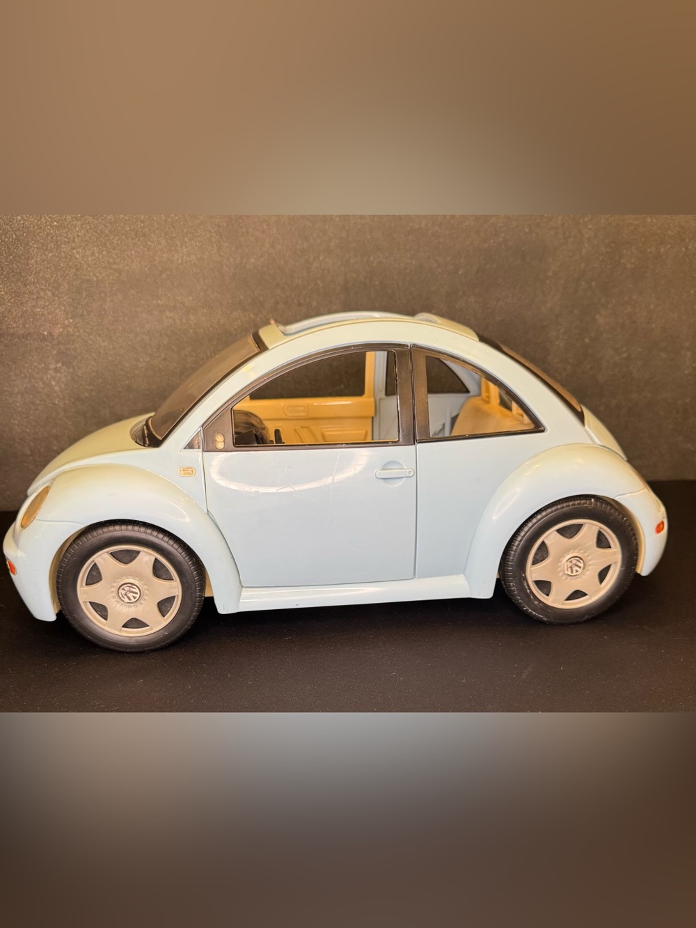Barbie Volkswagen Beetle Kids Toy Car - Light Blue